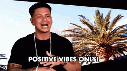 gif Positive vibes only